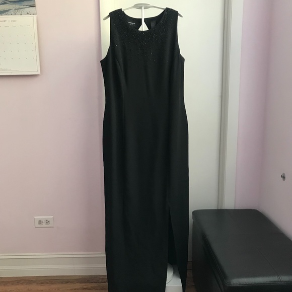 Liz Claiborne Dresses & Skirts - Vintage Liz Claiborne Black Gown